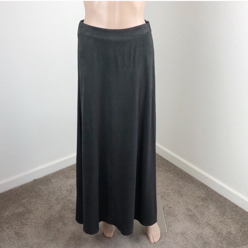 Marc Bouwer charcoal maxi skirt